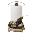 thumbnail image 3 of Vigne Elegante Paper Towel Holder Dark Red, 3 of 5
