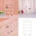 thumbnail image 6 of 4-Tier Earrings Ear Studs Display Rack,11.8inx6.5in Earring Stand Jewelry Holder Organizer 48 Holes Jewelry Display Rack for Women Girls Gift Hanging Earring Holders, 6 of 8