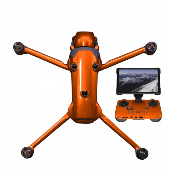 Fluorescent Decorative Sticker Kit for DJI MAVIC 4 Pro,  Anti-Scratch Protective Film Waterproof Skin Sticker Decal for DJI MAVIC 4 Pro Drone and RC Pro2 Controller