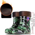 thumbnail image 2 of nsendm Men Shoes Adult Male No Steel Toe Work Boots for Men BOys Winter Rain Shoes Shoes Comfortable Keep Warm Frosted Outdoor Hiking Shoes Boots Camouflage 10, 2 of 3