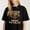 Black-1, variant on Black Mom Magic Printing T Shirt Womens Fashionable Tee