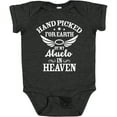 thumbnail image 3 of Inktastic Handpicked for Earth by My Abuelo in Heaven with Angel Wings Boys or Girls Baby Bodysuit, 3 of 5