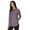 Dark Purple, variant on RBX Active Women's Ultra Soft Lightweight Hoodie Tunic With Pocket