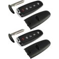 thumbnail image 1 of Shell Case Key Fob Keyless Entry Remote fits Ford Edge Expedition Explorer Flex Focus Taurus Lincoln MKX MKS MKT Navigator 2011 2012 2013 2014 2015 2016 (M3N5WY8609), Set of 2, 1 of 2