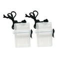 thumbnail image 2 of jinwen 2 Pieces Underwater Transparent Floating Watertight Cases for Canoeing Kayak, 2 of 9