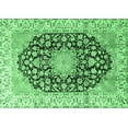 thumbnail image 1 of Ahgly Company Indoor Rectangle Persian Emerald Green Traditional Area Rugs, 3' x 5', 1 of 4