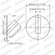 thumbnail image 2 of Ganchos adhesivos, ganchos de toalla resistente gancho de pared compatible con colgar con 304 de acero inoxidable compatible con ducha baño de cocina ideal de oficina Afortunado Sencillez, 2 of 5