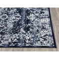 thumbnail image 7 of Abani Babylon Collection Navy Blue 5' x 8' Farmhouse Vintage Area Rug, 7 of 7