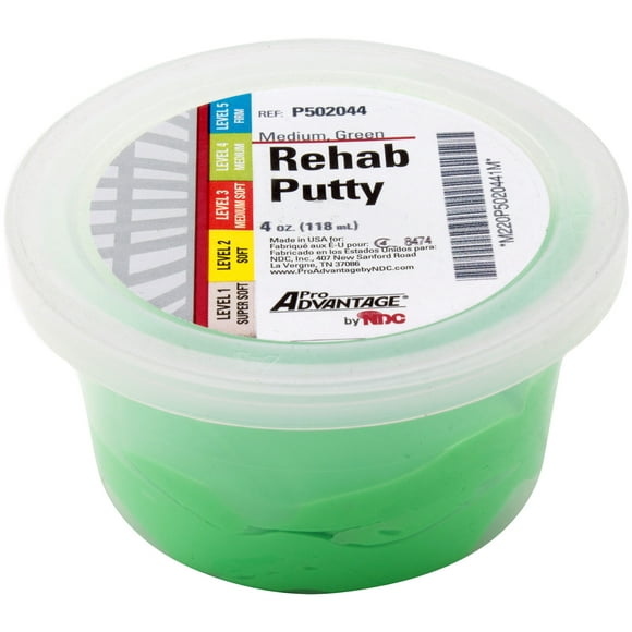 Pro Advantage Rehab Putty Green, Medium, 2 oz
