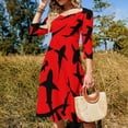 thumbnail image 4 of Blue s Dress Summer Sexy Animal Print Elegant Dresses Woman Street Style Oversized Casual Dress Birthday Gift, 4 of 7
