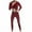 Wine, variant on Tawop Thermal Underwear for Men Seamless Long Johns Warm Top and Bottom Set Base Layer Outfits