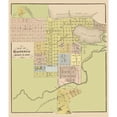 thumbnail image 3 of Andreas 15x17 Black Modern Framed Museum Art Print Titled - Hastings Minnesota - Andreas 1874, 3 of 5