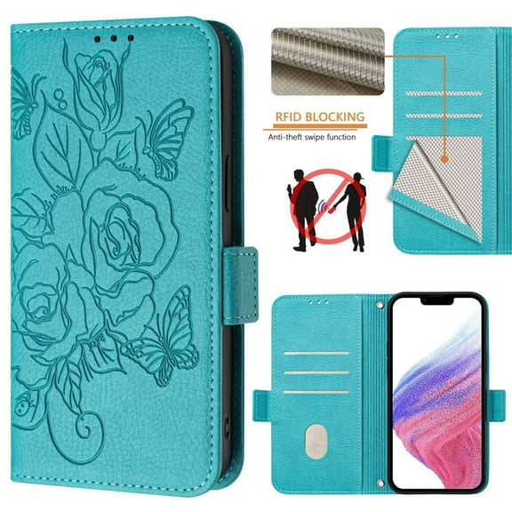 For BLU View 5 Pro /G54 G64 Phone Case PU Leather with Credit Card Slot Magnetic Wallet Case