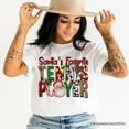 thumbnail image 5 of Santa’s Favorite Tennis Player Christmas T-Shirt, Sports Team Holiday Tee, 5 of 5