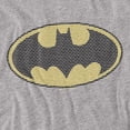 thumbnail image 2 of Batman Little Logos Women's T Shirt, Athletic Heather, Small, 2 of 6