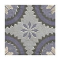 thumbnail image 5 of The Tile Life Verity Poppy 8" x 8" Patterned Azul Matte Porcelain Tile Sample 1 Piece, 5 of 14