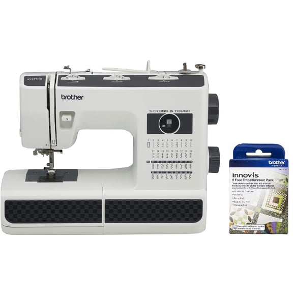 Máquina de Coser Brother ST371HD con 37 Puntadas y Pack de 5 Prensatelas