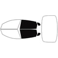thumbnail image 2 of Rvinyl Window Tint Kit Compatible with Kia OPTima 2016-2020 - Back Precut Kit - 5%, 2 of 8