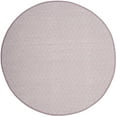 thumbnail image 4 of SAFAVIEH Montauk Terrence Geometric Diamond Cotton Area Rug, Ivory/Purple, 4' x 6', 4 of 9