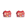 thumbnail image 3 of Sonducket Bolso para chico, regalo de Navidad , estilo de dibujos animados DIY, paquete de pecho pequeño ligero, llaves para niños, bolso año del tigre 2Conjunto, 3 of 6