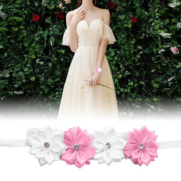 Flor de muñeca, 6 piezas Hermosa cinta de flores de muñeca para damas de honor para boda, tecnología avanzada