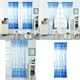 thumbnail image 2 of Panel de Cortina de Ventana con Arandela de Impresión Metálica Opaca, Cortina de Bloqueo de lámpara con Aislamiento Térmico para Dormitorio, Sala Rosa azul, 2 of 9