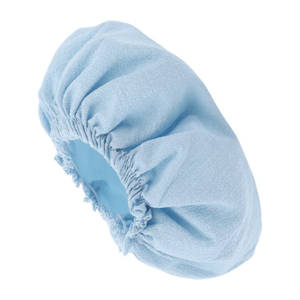 Gorros de baño ligeros para mujeres 1 Pc para negocios de baño de viaje color azul claro de tela de burbuja PEVA