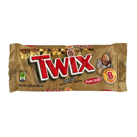 Twix Fun Size Cookie Bars- 8 PK, 4.56 OZ
