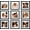 Black, variant on 10x10 Picture Frame Set of 9, Display Pictures 8x8 with Mat or 10x10 without Mat, Multi Collage Gallery Square Photo Frames for Wall or Tabletop, Rustic Green