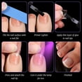 thumbnail image 4 of RAGUPEL 240 Pcs Toe Tips Gel,Full Cover Press on Toenails,Acrylic Square Shape Matte Clear Gel Toe Nail Tips for Salon and Home Diy Manicure,12 Sizes, 4 of 8