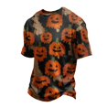 thumbnail image 2 of Mens Halloween Costume Halloween Tshirts Round Neck Short Sleeve Holiday Halloween Tee Shirts, 2 of 5
