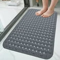 thumbnail image 4 of Steadline PVC Suction Cup Bath Mat Non Slip Shower Floor Mat with Massage Texture Waterproof Bathroom Rug for Tub Shower Stall Safe Foot Pad Home Bath Essentials, 4 of 6