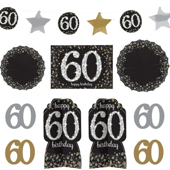 Celebrate 60 Room Decorating Kit