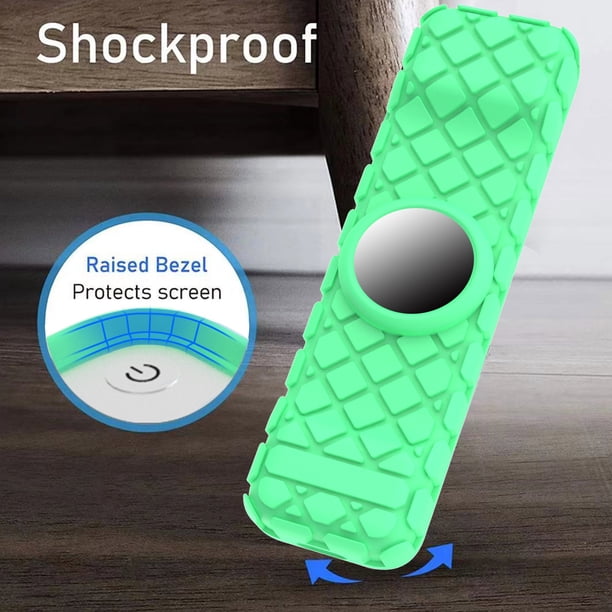 Funda remota de silicona para Apple TV 4K Control remoto a prueba de golpes