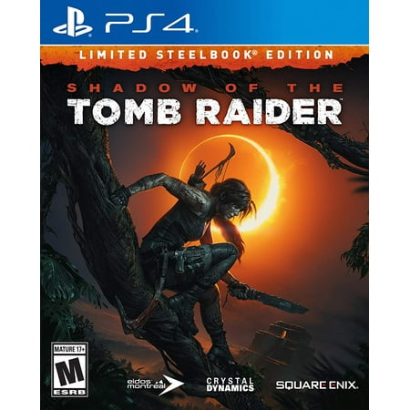 Shadow of the Tomb Raider Limited Steelbook Edition, Square Enix, PlayStation 4, 662248920894