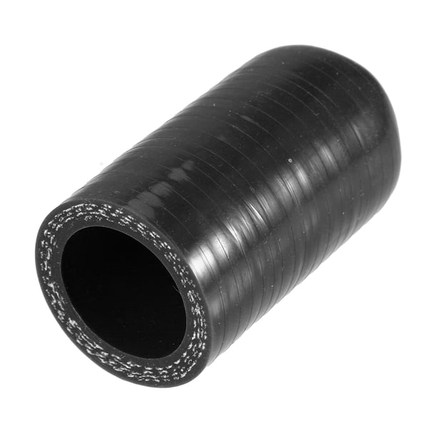 Tap?n de extremo de manguera de vac?o de entrada de tapa de refrigerante de silicona Universal de 25mm 0.98 "ID-coche para puerto de agua de vac?o de derivaci?n del calentador de refrigerante-negro de silicona Unique Bargains Tapa de manguera de silicona