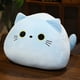 thumbnail image 3 of 15-70CM encantadora bola redonda gato almohada de peluche juguetes de peluche suave muñeca de animales de dibujos animados gatos negros cojín para siesta regalo de cumpleaños de Navidad, 3 of 5