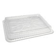 thumbnail image 2 of Handi-Foil of America Plastic Dome Lid, Round, Embossed, Clear, Fits 212/213", 25 per Carton, 2 of 2