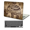 thumbnail image 5 of KSK KAISHEK Plastic Protective Case Hard Cover Only Compatible 2015 2014 2013 2012 Release Old MacBook Pro 15 inchs Retina Display + Black Keyboard Cover Model: A1398 Wood grain 109, 5 of 5