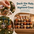 Mini Lullsr 2026 Highland Cow Advent Calendar, 3D Figurine Daily Surprise, 24 Days ...