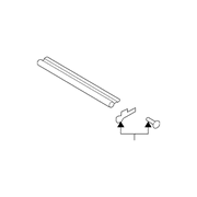 Genuine OE Audi Sunroof Cover - 8T0-877-307-4U3