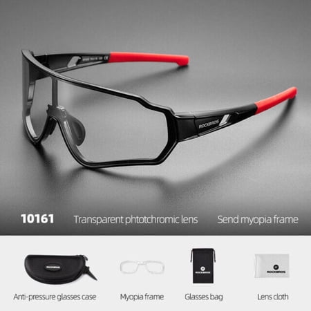 Rockbros Cycling Glasses Sun Glasses Unisex Photochromic Full Frame Sport Sunglasses price history on PriceWatchPro