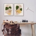 thumbnail image 2 of Boho Monstera Archway Landscape Botanical & Floral Painting Gray Framed Art Print Wall Art, Set of 2, 2 of 8