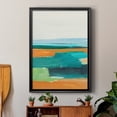 thumbnail image 6 of Aqua and Orange I Premium Framed Print, in Gold, Black, or Silver - Ready to Hang, 6 of 9