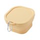 thumbnail image 5 of Tazón plegable Recipiente de almacenamiento de alimentos portátiles para la mochila para estudiantes de cocina Amarillo, 5 of 8