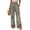 Green, variant on Women's Flowy Palazzo Pants Elastic Waist Casual Wide Leg Trousers with Pockets,Yellow S