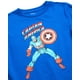 thumbnail image 3 of Camisetas gráficas Marvel Avengers Boys, paquete de 5 unidades, 2 T-20, talla 8, algodón, 3 of 7
