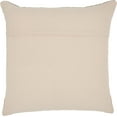 thumbnail image 2 of Nourison Natural Leather Hide Textured Rose Decorative Throw Pillow , 20" x 20", 2 of 3