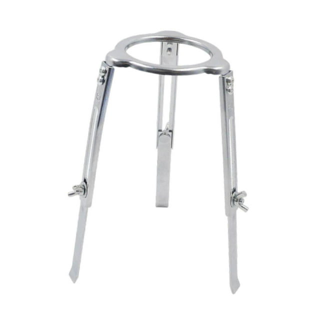 Trípode ajustable para laboratorio de química, soporte de calefacción para accesorios de educación científica, soporte de lámpara extraíble multiusos Material de hierro