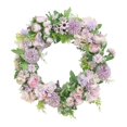 thumbnail image 3 of 2-Pack Artificial Wreath Hanging Garland Door Window Farmhouse Wedding Decor, 3 of 10